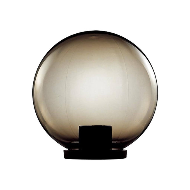 Post Bollard Top Light Opal or Smoke Sphere E27 in 20cm 25cm 30cm 40cm Domus Lighting | Alpha Lighting & Electrics