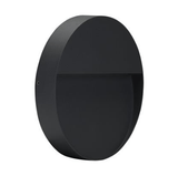 LED Wall Light Exterior Surface Mount Round 9W 240V in Silver or Dark Grey Zeke Domus Lighting | Alpha Lighting & Electrics