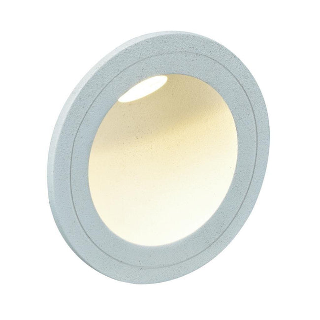 LED Step Light Outdoor Round You White in 3W 240V Domus Lighting | Alpha Lighting & Electrics
