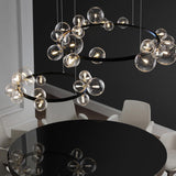 Orb Contemporary Halo Chandelier