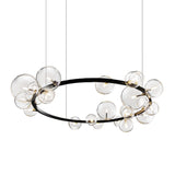 Orb Contemporary Halo Chandelier