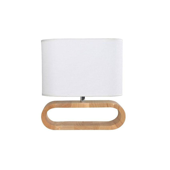 CLA Lighting Lotus Blonde Wood Table Lamp