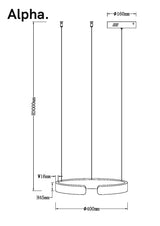 Kolo Modern Circular Pendant