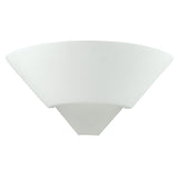 BF-7908 Ceramic Frosted Glass Wall Light - Raw / E27