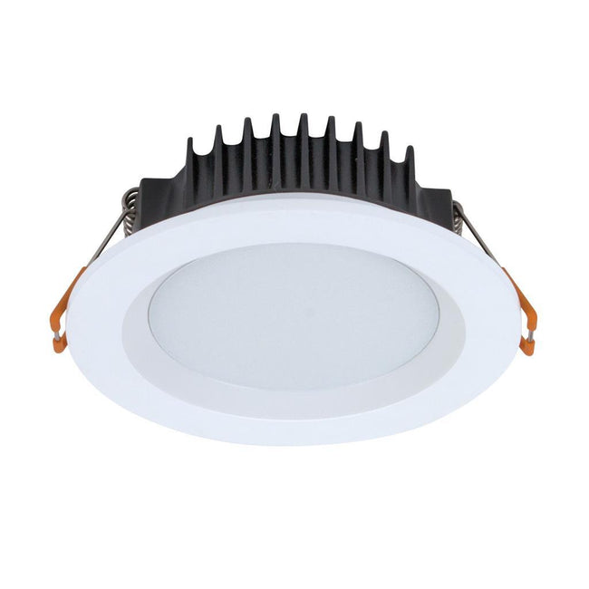 Domus Lighting BOOST-10 Round 10W Dimmable Colour Change Switchable LED Downlight - White Frame