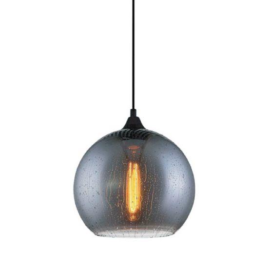 CLA Lighting Chuva Wine Glass Pendant Smoke Black