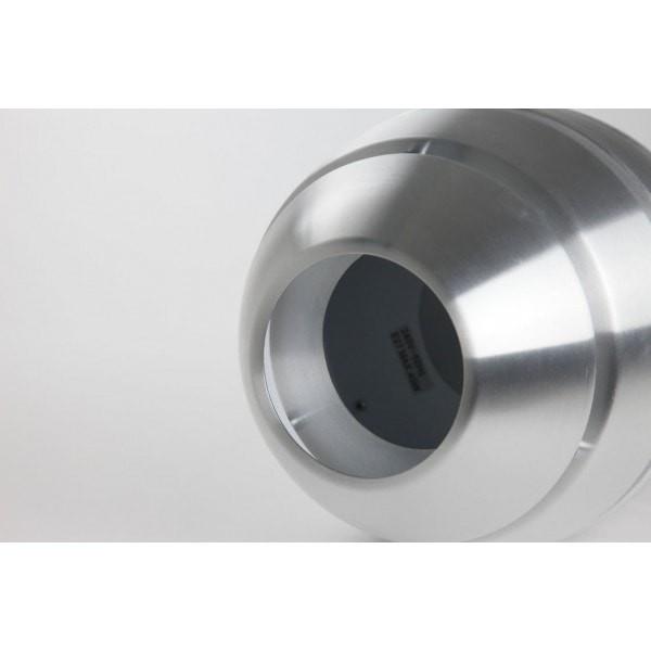 Crius Pendant in Aluminium Metal 34cm She Lights | Alpha Lighting & Electrics