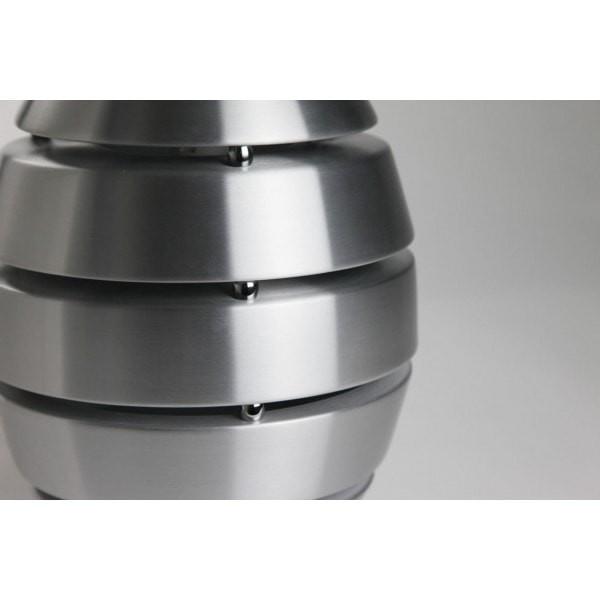 Crius Pendant in Aluminium Metal 34cm She Lights | Alpha Lighting & Electrics