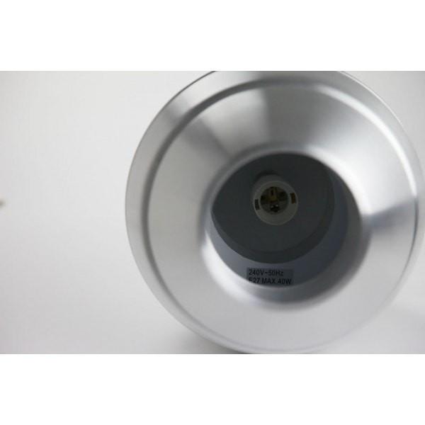 Crius Pendant in Aluminium Metal 34cm She Lights | Alpha Lighting & Electrics