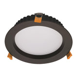 Domus Lighting DECO-20 Round 20W Dimmable LED Downlight - Black Frame | Alpha Lighting & Electrics