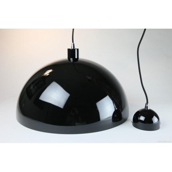 Helios Pendant Black, Black Gold or White Metal 50cm She Lights - Alpha Lighting & Electrics