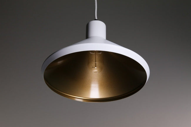 Bengt Pendant Copper 28cm She Lights | Alpha Lighting & Electrics