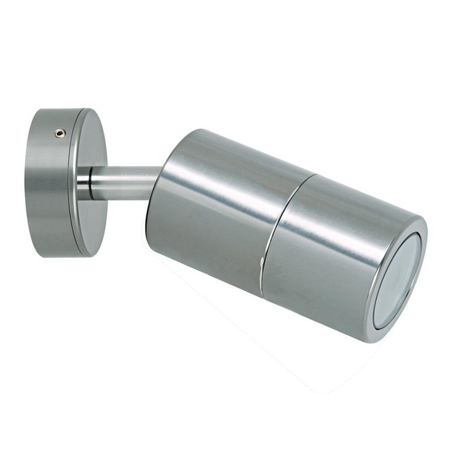 Domus Lighting Shadow 1 Light Adjustable 240V LED GU10 Spotlight - Black, White, Titanium Silver, Copper, 316 Stainless Steel | Alpha Lighting & Electrics