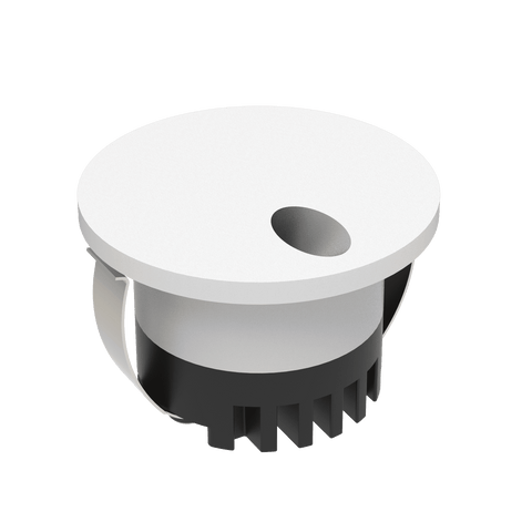 Domus Lighting Aura 24V Round Steplight White