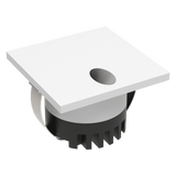 Domus Lighting Aura 24V Square Steplight White