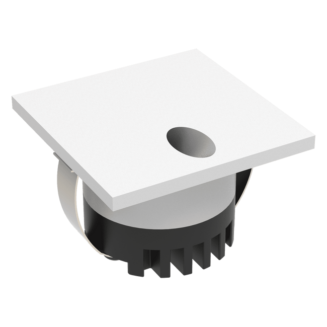 Domus Lighting Aura 24V Square Steplight White