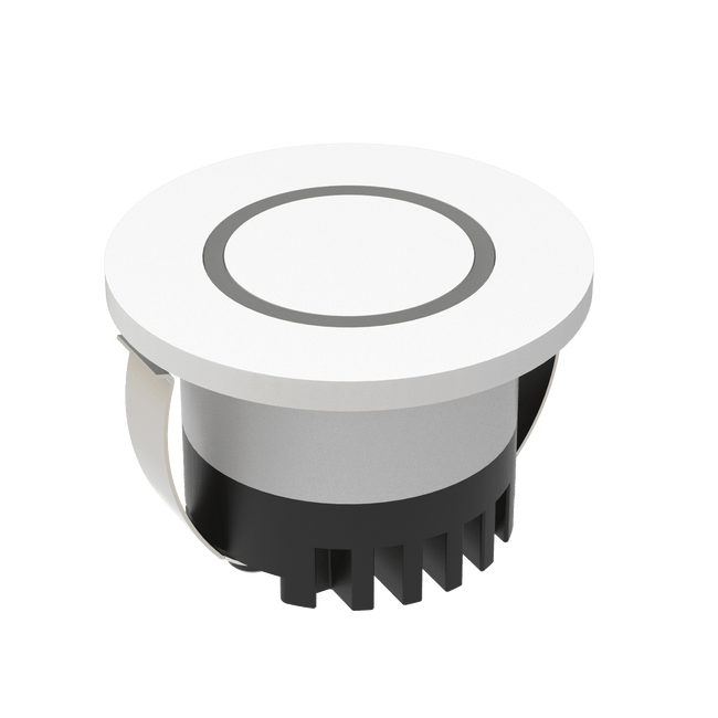 Domus Lighting Aura 240V Round Steplight White