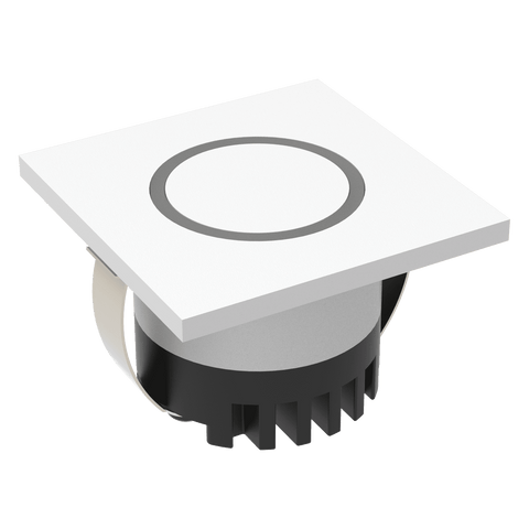 Domus Lighting Aura 24V Square Steplight White