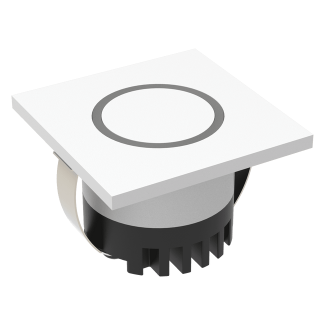 Domus Lighting Aura 24V Square Steplight White