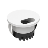 Domus Lighting Aura 240V Round Steplight White