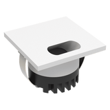Domus Lighting Aura 24V Square Steplight White
