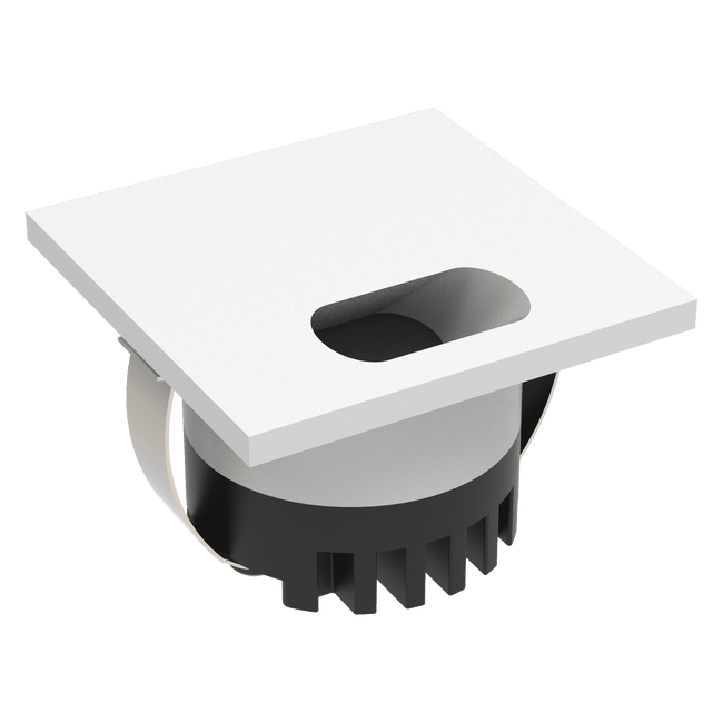 Domus Lighting Aura 24V Square Steplight White