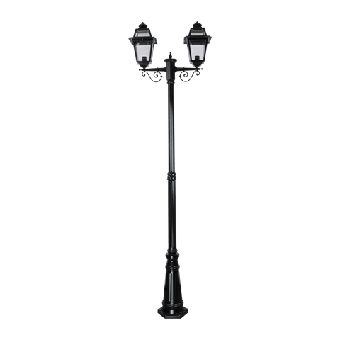Domus Lighting Avignon 2 Light Postlight 2.4m
