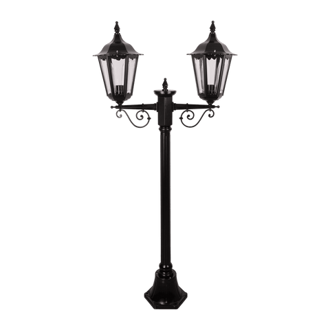 Domus Lighting Chester 2 Light Postlight 1.49m