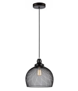 CLA Lighting Cheveux 4 Black Mesh Large Wine Glass Pendant