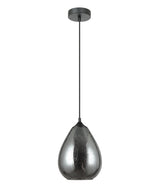 CLA Lighting Chuva 4 Oval Mirror Finish Pendant Smoke Black