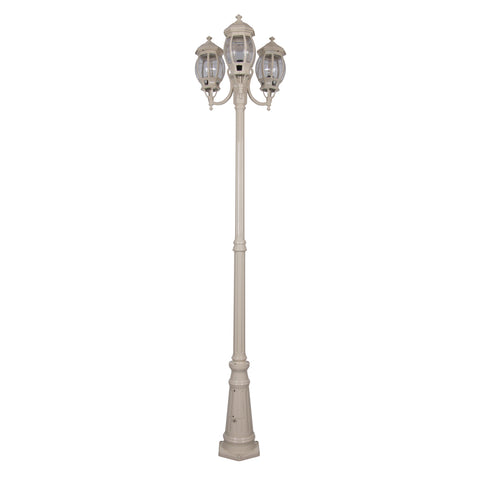 Domus Lighting Vienna 3 Light Postlight 2.35m