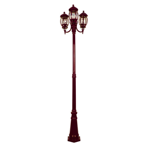 Domus Lighting Vienna 3 Light Postlight 2.35m