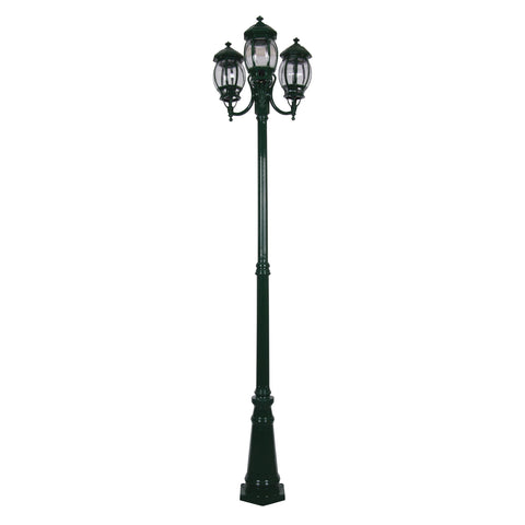 Domus Lighting Vienna 3 Light Postlight 2.35m