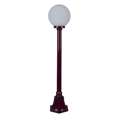 Domus Lighting Siena 1 Light Postlight 1.2m 250mm Opal