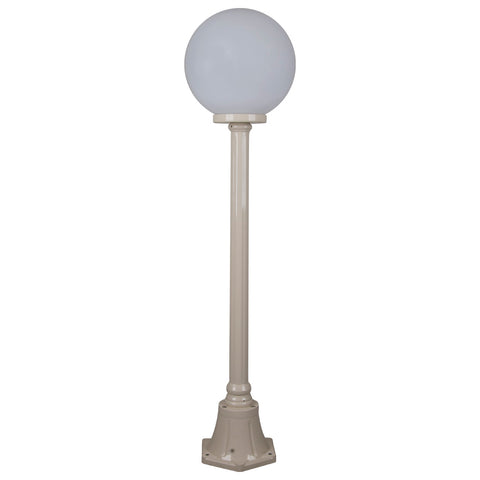 Domus Lighting Siena 1 Light Postlight 1.25m 300mm Opal