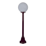 Domus Lighting Siena 1 Light Postlight 1.25m 300mm Opal