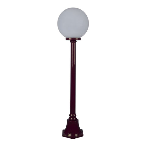 Domus Lighting Siena 1 Light Postlight 1.25m 300mm Opal