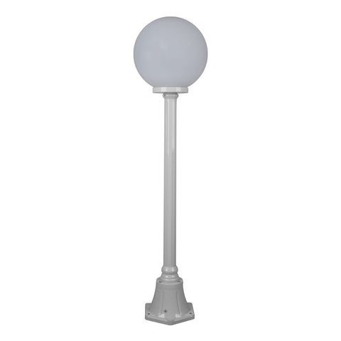 Domus Lighting Siena 1 Light Postlight 1.25m 300mm Opal
