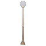 Domus Lighting Siena 1 Light Postlight 1.85m 250mm Opal