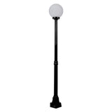 Domus Lighting Siena 1 Light Postlight 1.85m 250mm Opal