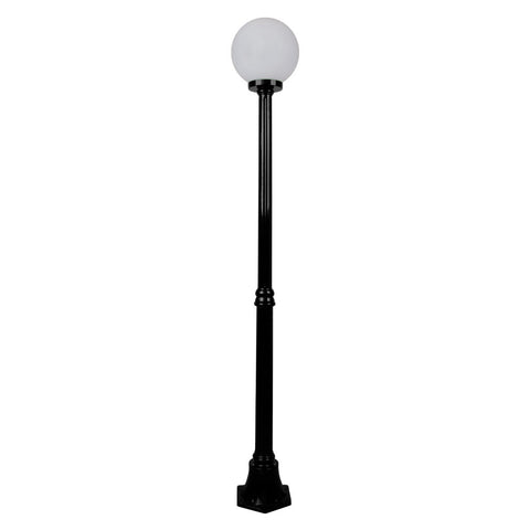 Domus Lighting Siena 1 Light Postlight 1.85m 250mm Opal
