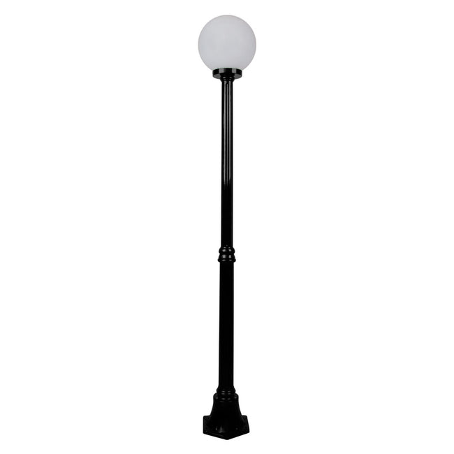 Domus Lighting Siena 1 Light Postlight 1.85m 250mm Opal