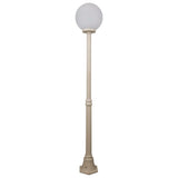 Domus Lighting Siena 1 Light Postlight 1.9m 300mm Opal