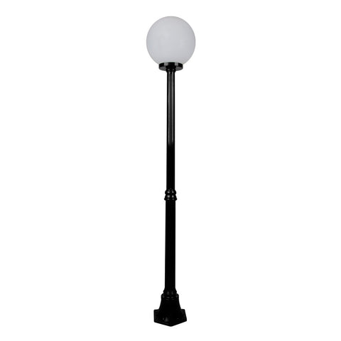 Domus Lighting Siena 1 Light Postlight 1.9m 300mm Opal