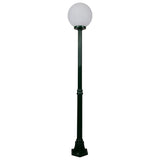 Domus Lighting Siena 1 Light Postlight 1.9m 300mm Opal