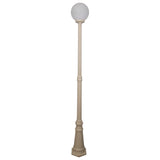 Domus Lighting Siena 1 Light Postlight 2.21m 250mm Opal