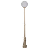 Domus Lighting Siena 1 Light Postlight 2.26m 300mm Opal