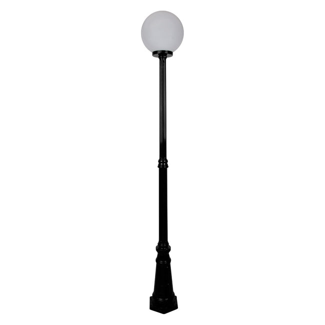 Domus Lighting Siena 1 Light Postlight 2.26m 300mm Opal