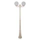 Domus Lighting Siena 2 Light Postlight 2.35m 250mm Opal