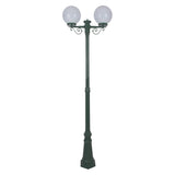 Domus Lighting Siena 2 Light Postlight 2.35m 250mm Opal